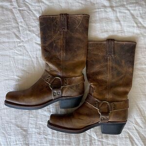 Frye Harness 12R Boots - VINTAGE